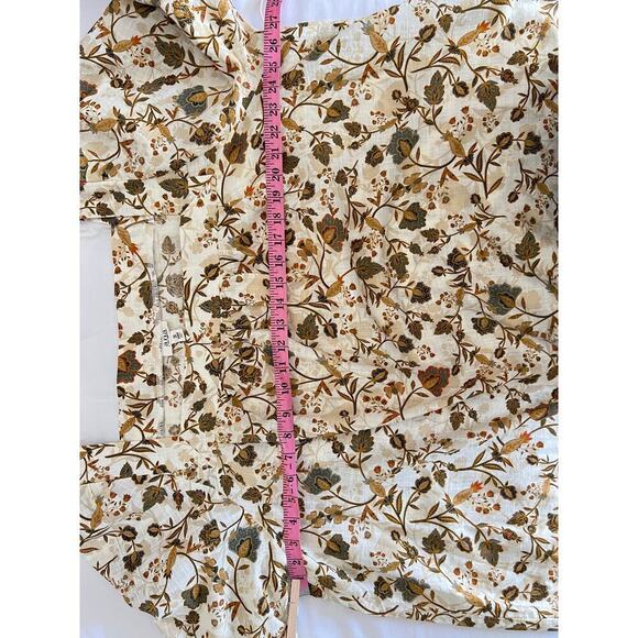 A.N.A. A New Approach Blouse Top Women’s Plus Size 3X Floral Boho Ballon Sleeves - Picture 8 of 11